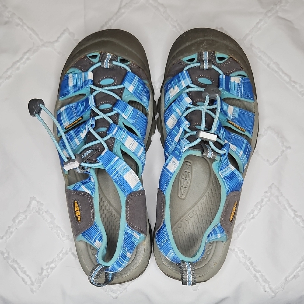 Keen Blue and Gray Sandals